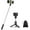 Mini Black, variant on KOMI Selfie Stick, 4 in 1 Selfie Stick Tripod, Extendable and Portable Stable Tripod Stand Holder with Detachable Wireless Remote Compatible with iPhone GoPro Camera Smartphones