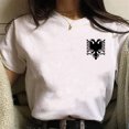 thumbnail image 2 of Camisetas de Albania para mujer, camiseta harajuku, ropa de diseñador de anime para niña, 2 of 4