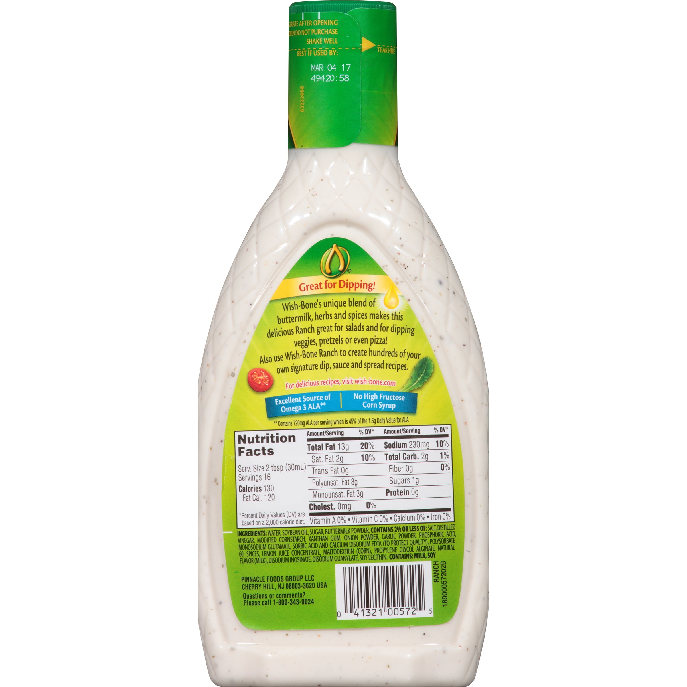 Wish-Bone Classic Ranch Dressing 16 fl oz