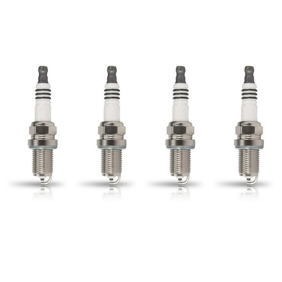 Set of 4 Copper Core Nickel Spark Plug for Hyundai 1995-2011 Accent Elantra Toyota 1999-2017 Yaris Tacoma Nissan 1991-2004 Sentra Frontier Mitsubishi 1992-2005 Galant Eclipse l4 V8 1.5L 2.5L 3.3L