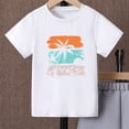 thumbnail image 5 of Gubotare Baby Boy Summer Outfit Boys Hawaiian Outfit 2Pcs Kids' Summer Beach Clothes Set Luau Tropical Shirt Top +Shorts for Children 3T 4T (Grey,3-4 Years), 5 of 6