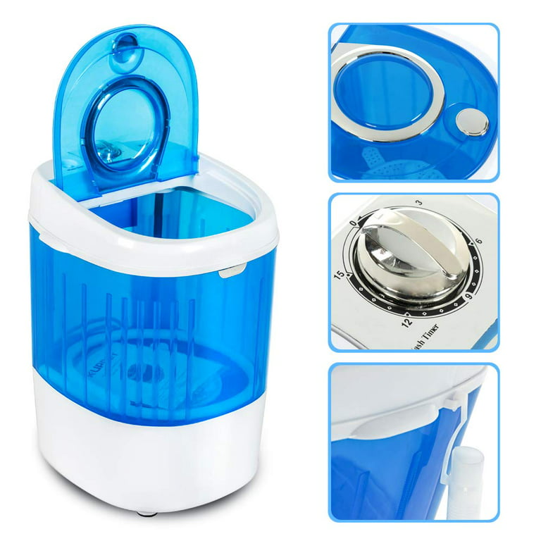 KUPPET Mini Portable Washing Machine for Compact Laundry, 7.7lbs