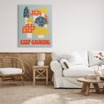 thumbnail image 3 of Stupell Industries Keep Growing Retro Mushrooms Botanical & Floral Painting Gallery Wrapped Canvas Art Print Wall Art, 36 x 48, 3 of 8