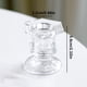 thumbnail image 5 of Portavelas de cristal Injueey candelabro de pilar transparente hexagonal Type2 NO2, 5 of 6