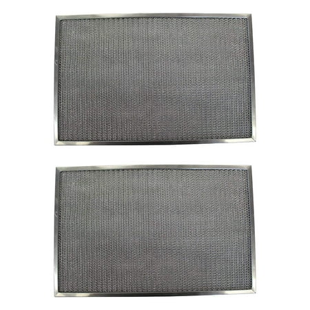 Replacement Aluminum Filters Compatible with Imperial Cal S-2021,G-8592,RHF1007-10-5/16 x 21-1/2 x 1/2 (2-Pack)