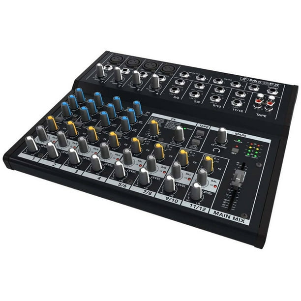 Mackie Mix12FX 12Channel Compact Mixer with Effects