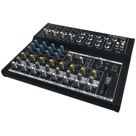Mackie Mix12FX 12-Channel Compact Mixer with (Best Compact Audio Mixer)