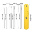 thumbnail image 3 of Xihbxyly Kit de Limpieza de Oídos, Herramientas Portátiles de Acero Inoxidable para La Eliminación de Cerumen, Diseño Seguro de Punta Helicoidal, Fácil de Limpiar y Usar, Ideal para Viajes Familiares, 3 of 7