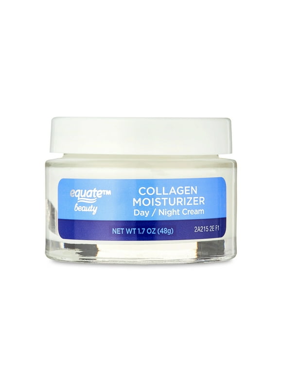 Equate Beauty Collagen Moisturizer Day/Night Cream, 1.7 oz.