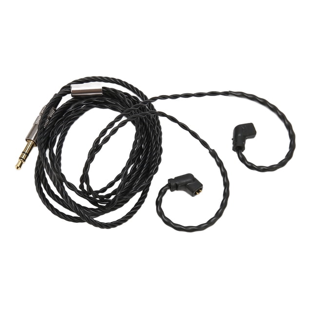 Cable de actualización de auriculares Bling Bling de 2 pines y 0,78 mm cable de repuesto universal