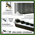 thumbnail image 4 of Big Gator Drill Set - 6 Pc Set - V-DrillGuides - Standard & Metric Sizing, 4 of 10