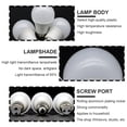 thumbnail image 4 of Bombilla led A60 para sala de estar, 220v, 110v, E27, B22, 9,5 W, 1000LM, iluminación de alto Lumen para casa y hogar, 4 of 4