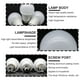 thumbnail image 4 of Bombilla led A60 para sala de estar, luces E27, B22, 8W-12W, 90lm/W, iluminación de alto Lumen para casa y hogar, 4 of 4