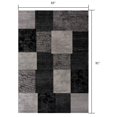 thumbnail image 3 of 5â€™ x 8â€™ Gray Geometric Blocks Area Rug, 3 of 5