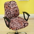 thumbnail image 3 of ZheElen 2pcs Polyester Wide Application Seat Chair Cover Stylish And Anti-slide Feature Dustproof Seat Cover black 1Set, 3 of 6