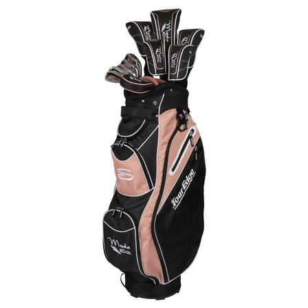 Tour Edge Mode Silk Women's Golf Set-Black-Rose Gold-Right Hand