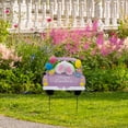 thumbnail image 2 of Northlight Back Seat Bunny Happy Easter Outdoor Garden Stake - 14" - Purple, 2 of 6