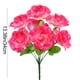 thumbnail image 2 of Lunxisen 1 Pcs Artificial Flowers, Small Silk Flowers for Home Decor Indoor Fake Bouquet Faux Floral Arrangements Dining Table Centerpieces for Kitchen Bridal Wedding Party Decor, 2 of 9