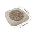 thumbnail image 3 of Floral Office Chair Cushion, Cotton Seat Pad for Long Sitting, Non-Slip Thin Cushion, Scandinavian Modern Design, Ergonomic Support, Perfect for Desk, Gaming, Dining, Home & Office, 3 of 6