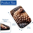 thumbnail image 4 of Pangolin 12.5x8.2 Inch Soft Comfortable Furry Printed Armrest Accessory Car Armrest Pad Mat, 4 of 6