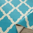 thumbnail image 4 of Ottomanson Non-Slip Hallway Runner Rug 2'2" x 6' Perfect for High Traffic Areas, Blue Trellis, 4 of 4