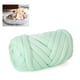 thumbnail image 1 of Cama para mascotas hecha a mano de algodón de hilo súper grueso, tejido de brazo suave y grueso, bricolaje, gato, perro, cama para mascotas, cueva, nido, cojín lavable, manta (25 metros / 82 pies) Irfora Hilo grueso, 1 of 7