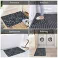 thumbnail image 5 of Pofeuu Shells and Seaweed Print Flannel Doormats Rug16"x24"Rug Washable Doormats Indoor Outdoor Rugs for Layered Front Door Mats, Porch, Kitchen, Entryway, 5 of 7