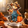 thumbnail image 5 of 2026 New Halloween Decor Cat Spooky Statue, 2D Portable Key Coin Pouch Home Accessory, Xmas Indoor Halloween Home Fall Ornaments for Porch and Indoor Home Office Desk Decor, 5 of 6
