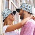 thumbnail image 2 of Cute cat Bucket Hats for Woman Packable Summer Sun Hat Beach Caps For Fisherman Outdoor Travel Hiking, 2 of 5