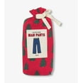 thumbnail image 5 of Little Blue House by Hatley Men's MAN PANTS Pajama Pants, Trees On Red, Medium, 5 of 6