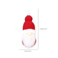 thumbnail image 3 of Muñeca Decorativa Ganfancp Navidad Gnomo Enano Sin Piernas 1X, 3 of 7