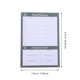 thumbnail image 2 of unbranded Cuaderno Doméstico Negro Para Con Semanal Y Notas Desprendibles Para Alimentos, 2 of 7