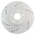 thumbnail image 4 of TRQ Front and Rear Performance Brake Rotors Set Premium G-Coated Fits Select 2006-2007 Subaru Impreza, 4 of 8