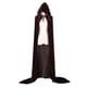 thumbnail image 1 of Disfraces de Halloween, mujeres, hombres, capa elegante, con capucha, bruja adulta, capas largas negras para fiestas navideñas, capas con capucha kenally JR0584-07B, 1 of 3