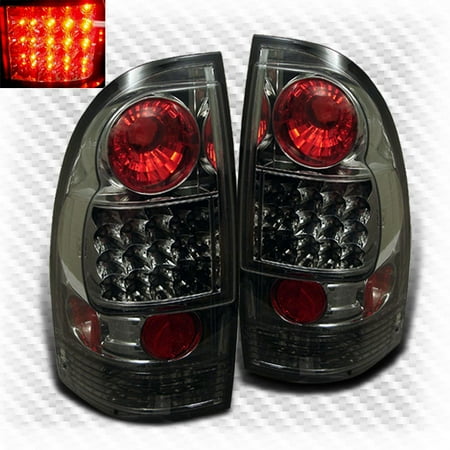 Smoked 2005 2017 Tacoma Led Tail Lights Rear Smoke Brake Lamps Light Smoked 2005 2017 Tacoma Led Tail Lights Rear Smoke Brake Lamps Light Pair L R 2006 2007 2008 2009 2010