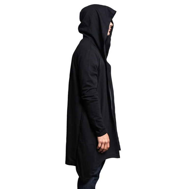Victorious Long Length Drape Cape Cardigan Hoodie - Multiple