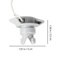 thumbnail image 2 of 2pcs 8 Holes Inflatable Boat Air Valve Cover Inflatable Air Valve Cap Boat Kayak Accessories, 2 of 5