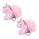 thumbnail image 5 of TABLETREANDS 2Ud Llavero Unicornio Rosa Con Pom Pom De PVC Y Encantador Para Decorar Y, 5 of 8