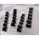thumbnail image 4 of 72 piezas de uñas postizas rectangulares, juego de uñas francesas con degradado, brillo natural, cobertura total prensada, 11 Feliz Sencillez, 4 of 4