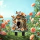 thumbnail image 2 of Estaca Para Jardín Con Pájaros Estaca Acrílica Con Pájaros Estaca Decorativa Acrílica Plana En 2D Para Jardín, Para Interior Y Exterior, Para Macetas, Para Patio., 2 of 6