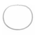 thumbnail image 5 of QQTDFG 6 Type Width Hip Hop Titanium Steel Cuban Chain Choker Necklace for Men 3.5-10mm-3.5mm 24", 5 of 9