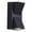 Black, variant on IMossad Outdoor Wall Lights, Waterproof Exterior Light Fixture for House, Porch, Garage, Entry, Aluminum Black Indoor Outdoor Wall Mount Light Fixture