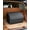 Black, variant on Owleys Car Trunk Organizer Foldable with Lid, SUV Storage Collapsible Hexy Eco-Leather 40L, 17.7 in