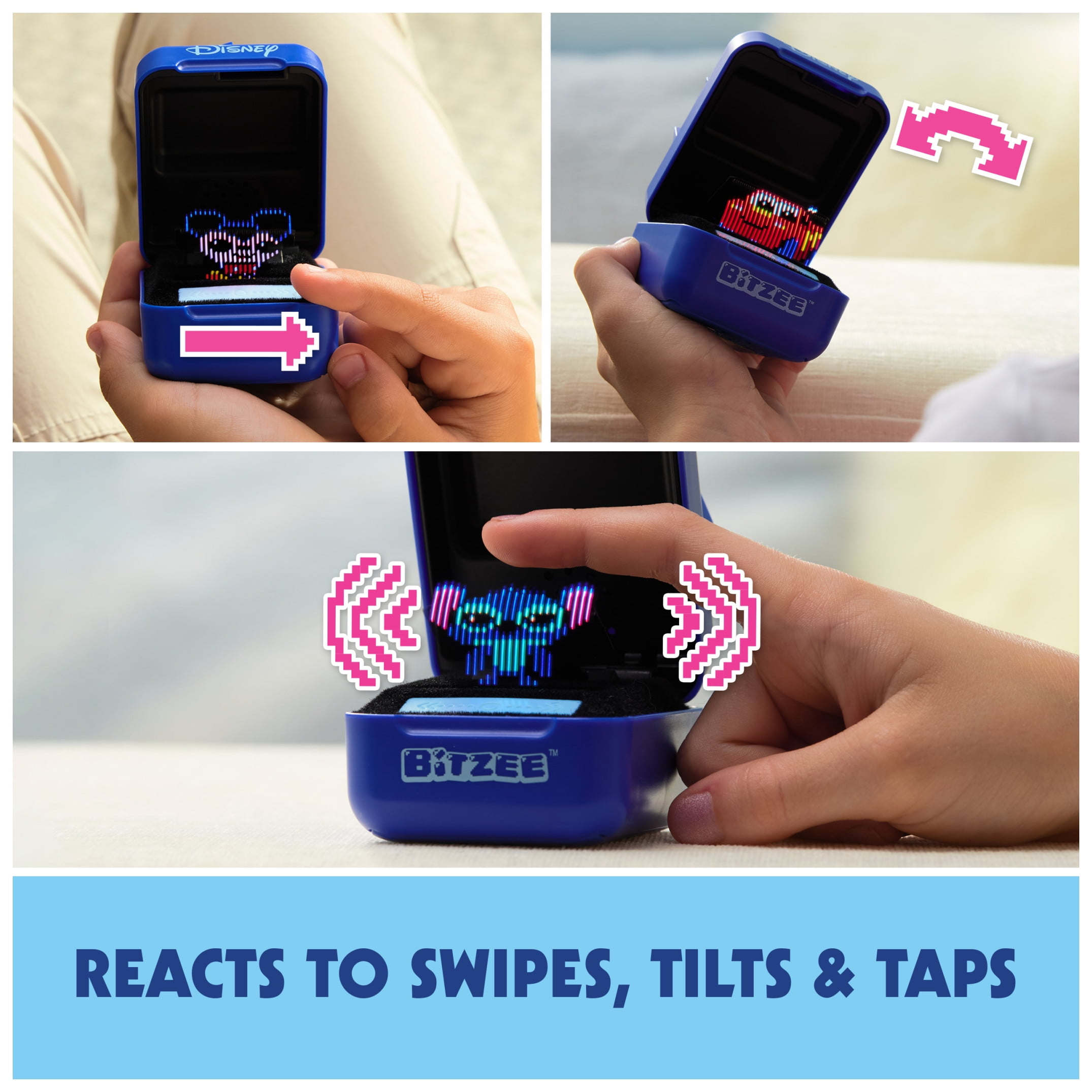 Bitzee, Disney Interactive Toy with 30 Digital Characters, Reacts to Swipes, Tilts & Taps  (图3)