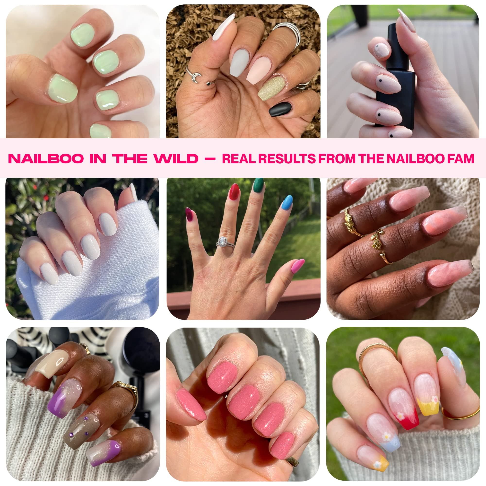 Nailboo Basics PREMIUM Powder Dip Nail Starter Kit for Beginners