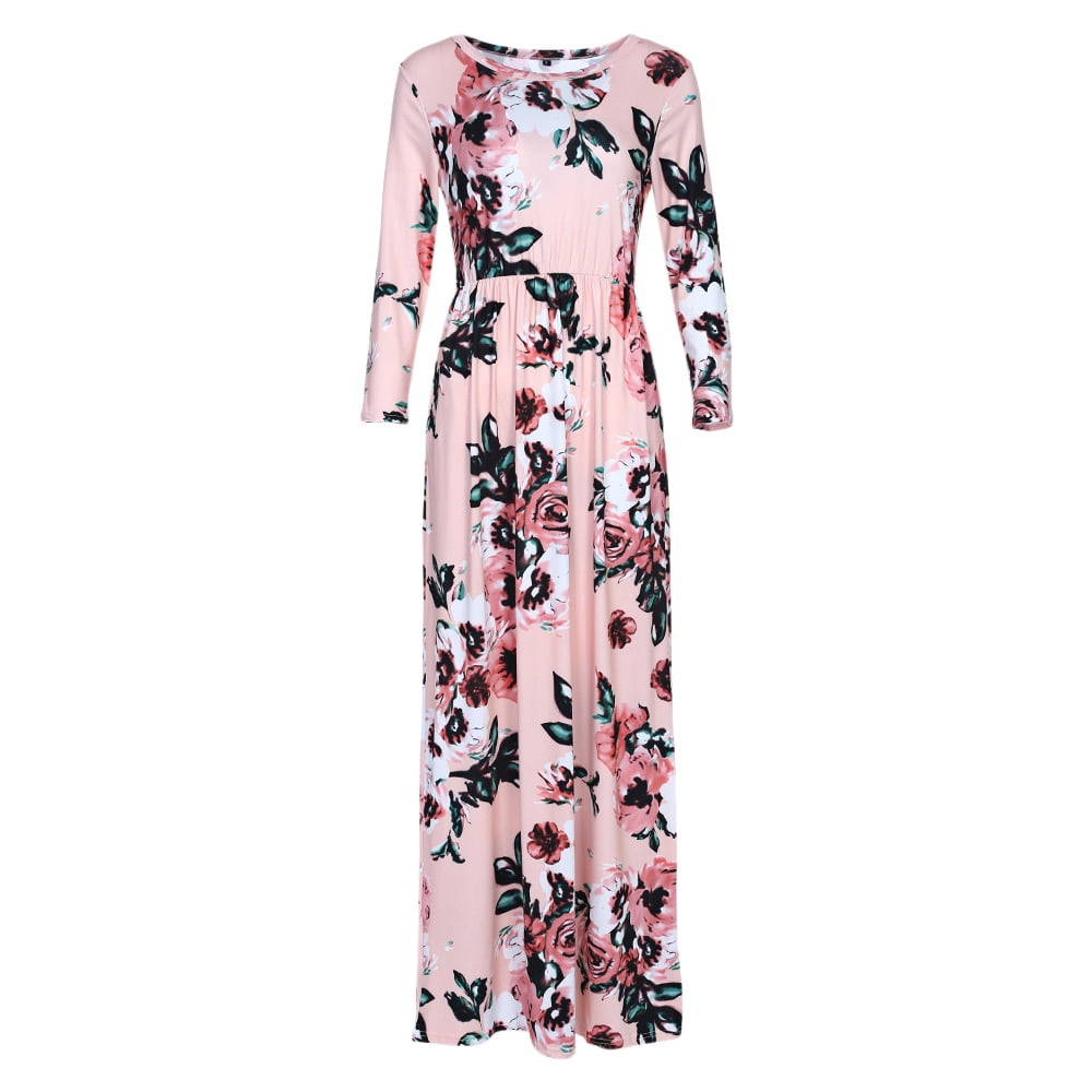 walmart floral maxi dress