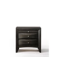 thumbnail image 3 of Gray Oak Look - English Dovetail Joints - Bedside Storage - Sleek Bedroom Piece, 3 of 3