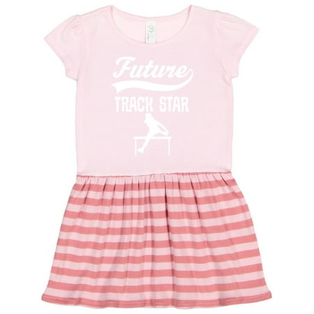

Inktastic Future Track Star Girls Sports Gift Toddler Girl Dress