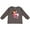Charcoal Grey, variant on Inktastic Superhero Girl, Cute Girl, Brown Hair, Pink Cape Girls Long Sleeve Toddler T-Shirt
