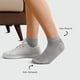 thumbnail image 3 of Calcetines para hombre y mujer, 10 pares, calcetines cortos, medias y medias, unisex, 3 of 4
